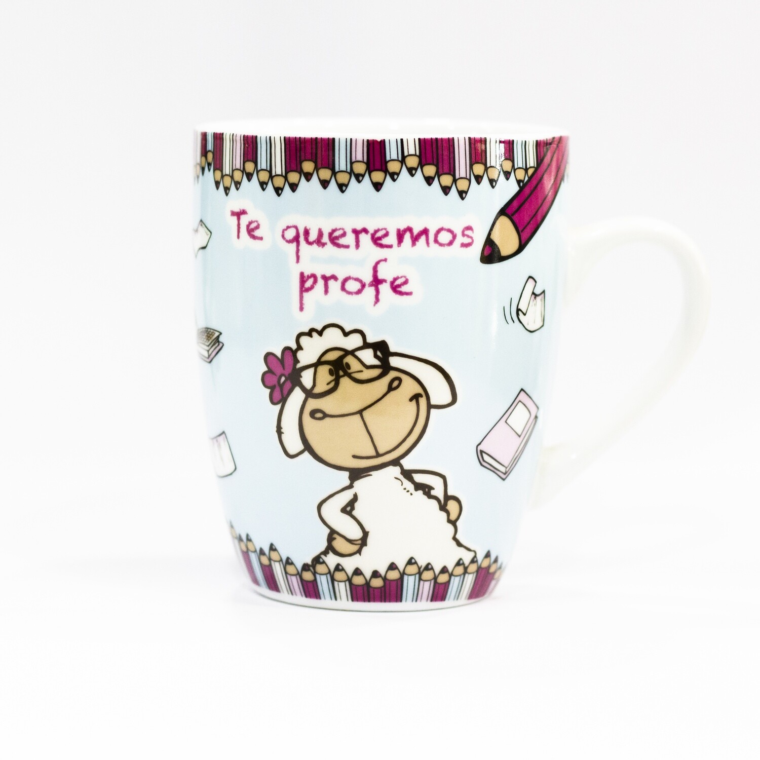 Taza Nici "Te queremos profe"