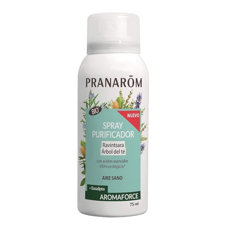 Pranarom Spray Purificador Ravintsara y Árbol del té (75ml)