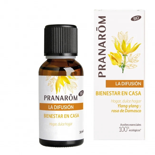 Pranarom Aceite esencial difusión Bienestar en casa (BIO) (100% ecológico)