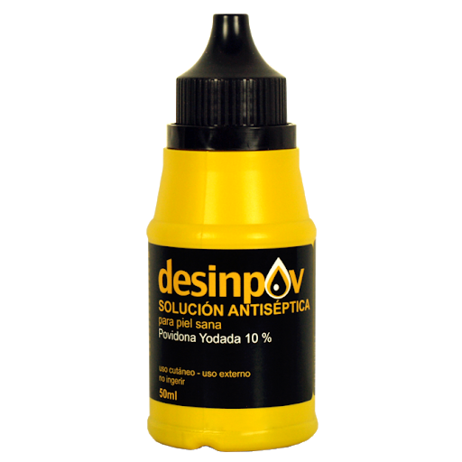 Povidona yodada 10% antiséptico (50ml)