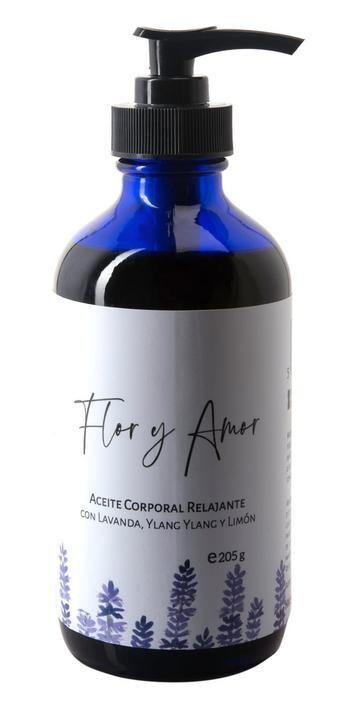Aceite Corporal relajante Flor y Amor (205g)