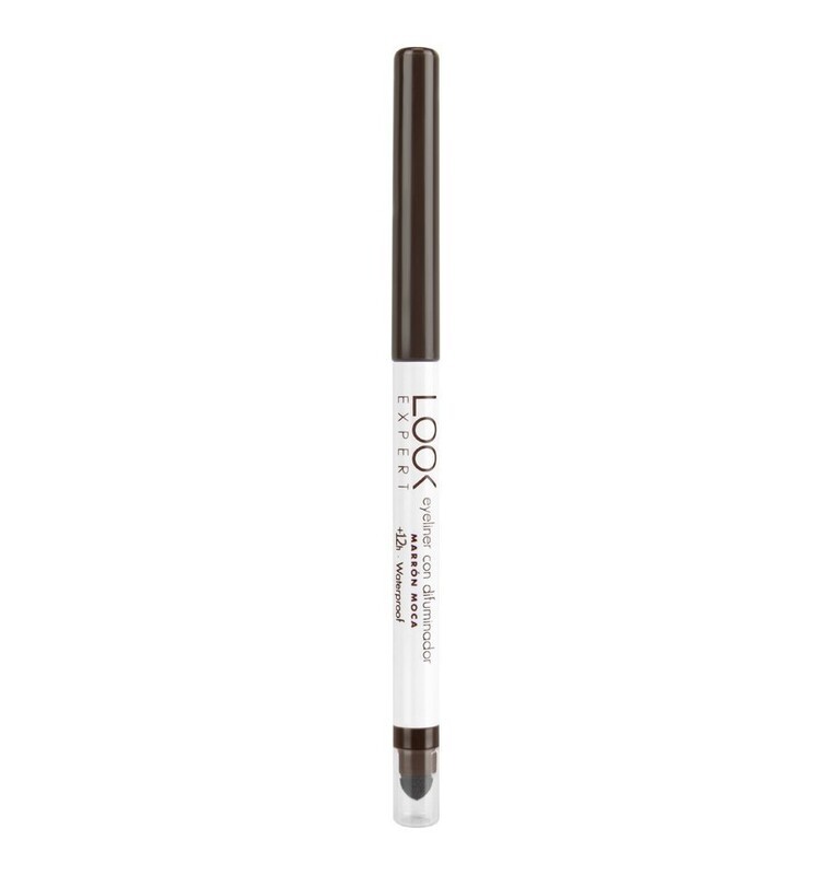 Beter Look Expert  Eyeliner con Difuminador Efecto terciopelo  (MARRON MOCA )
