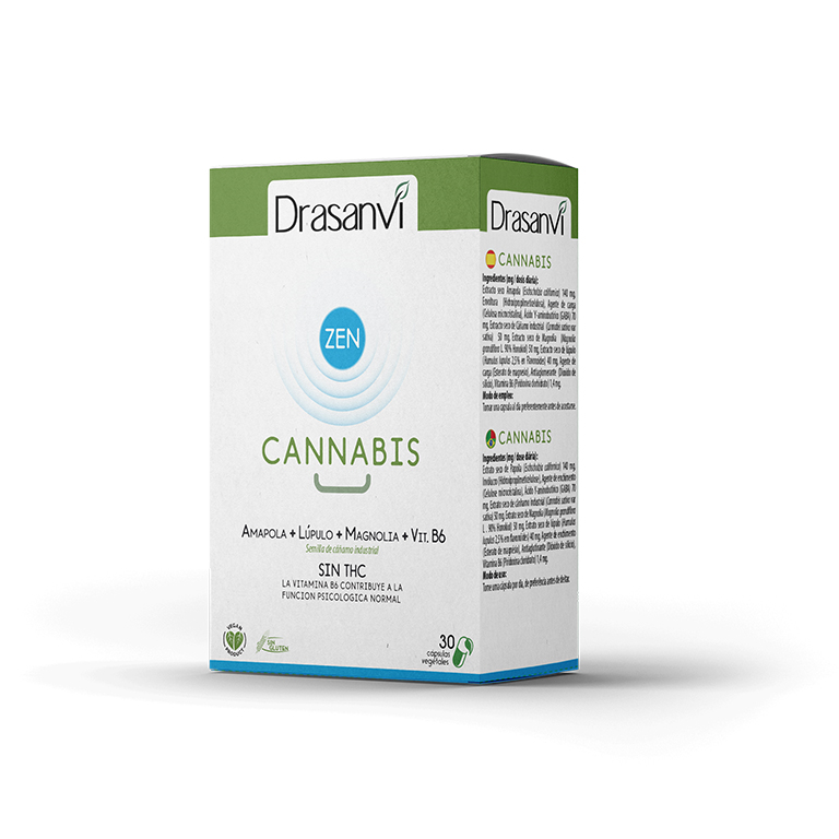 Drasanvi CBD Cannabis Zen (30 capsulas)