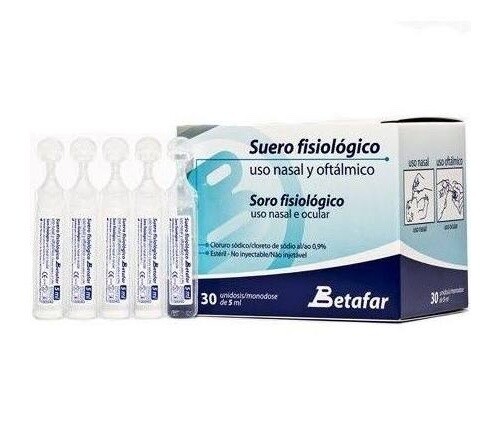 Suero Fisiologico Monodosis (5ml) (30 unidades)