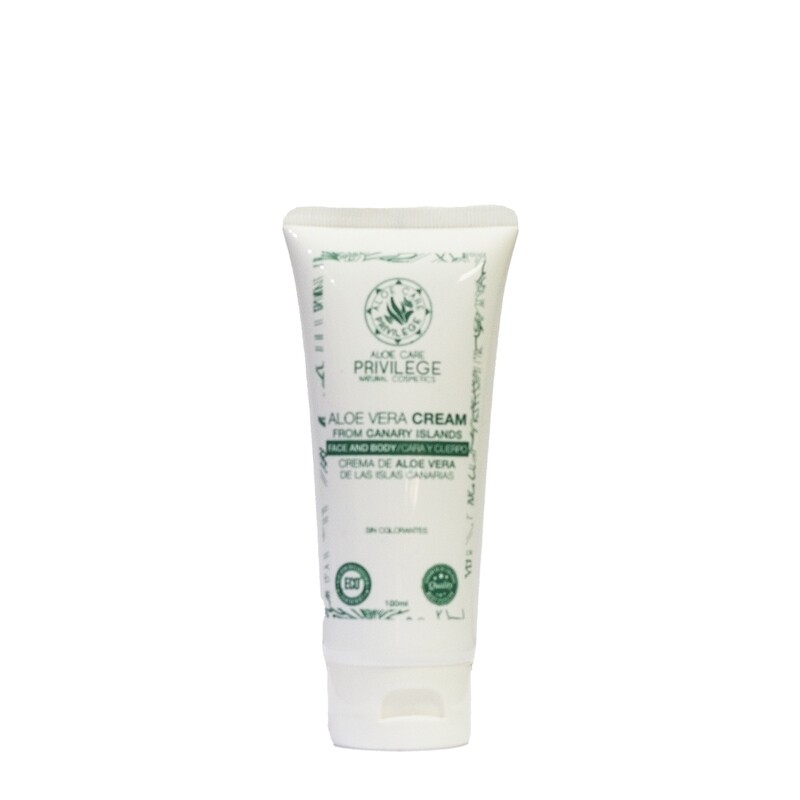 Privilege Crema de Cara y cuerpo de Aloe Vera (100ml)