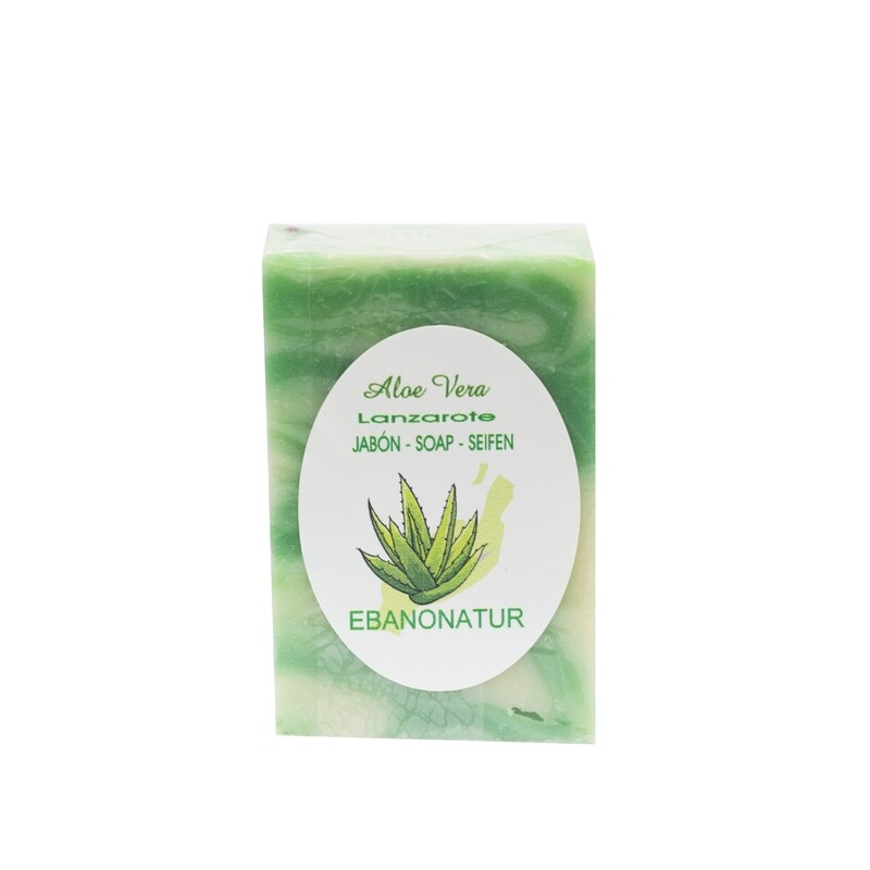 Jabón Artesanal de Aloe Vera (100 g)