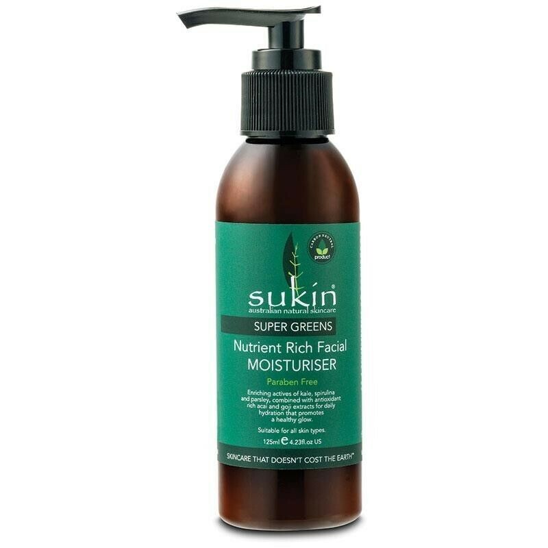 Sukin Crema Facial Superhidratante (vegano y natural) (125ml)