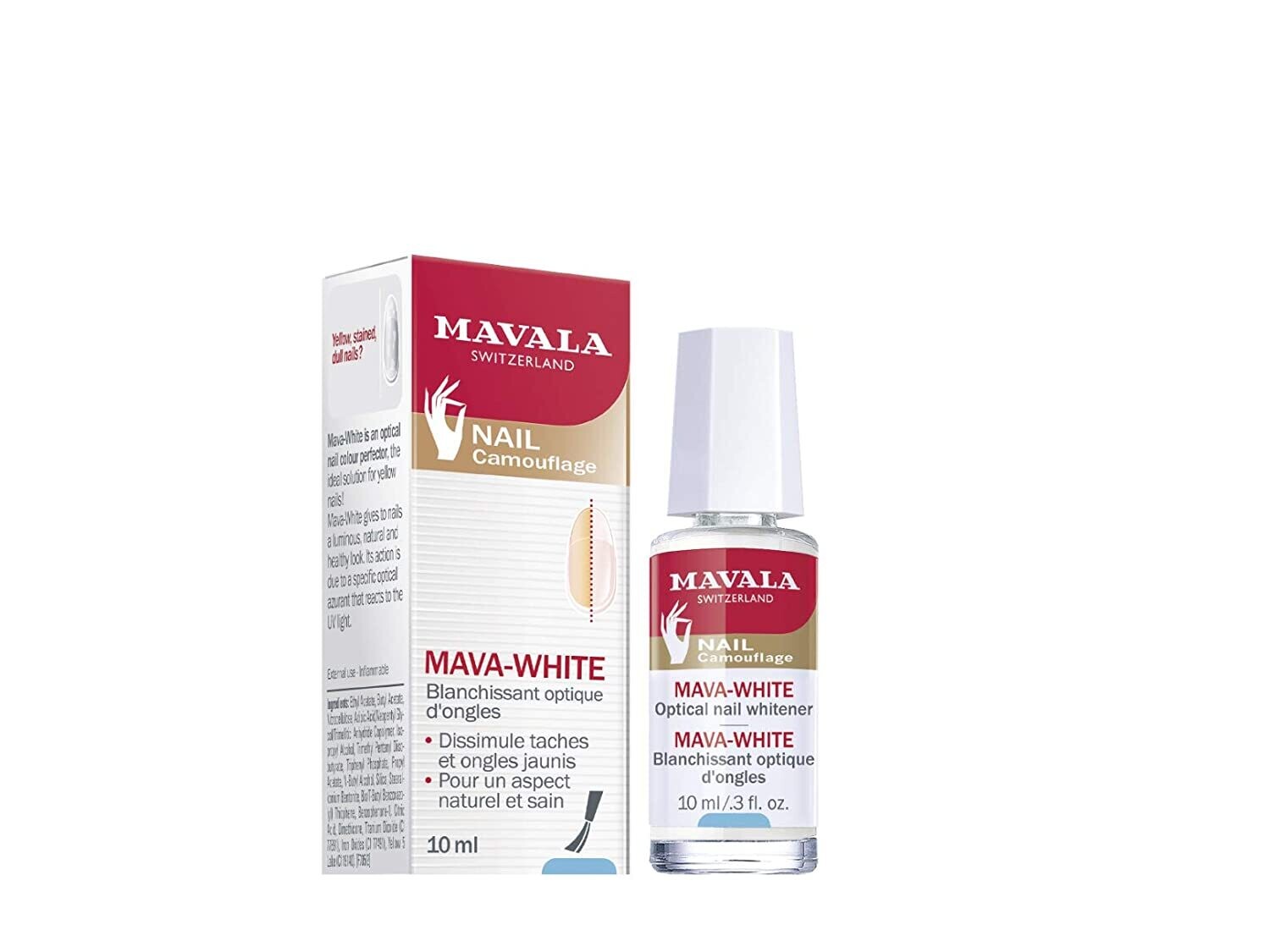 MAVALA BLANQUEADOR PARA UÑAS (10ML)