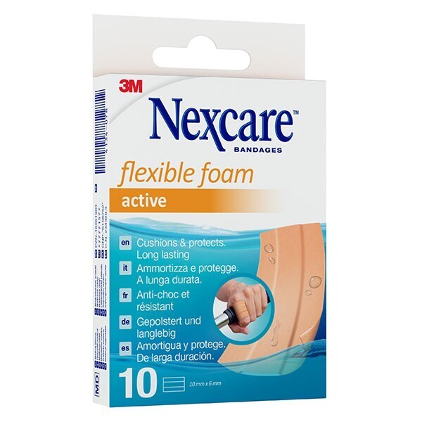 3M Nexcare Active (10 tiritas) (6cm x 10cm)