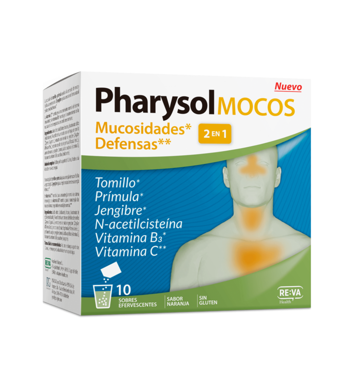 Pharysol Mocos y defensas (10sobres)