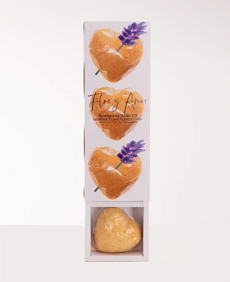 Bombas de Baño Lavanda, Ylang Ylang y Limón pack x 3 (45g)