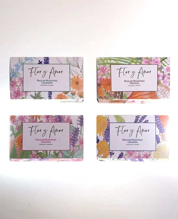 PACK MUESTRAS FLOR Y AMOR