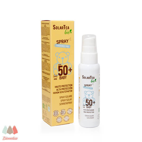 SPRAY SOLAR ALTA PROTECCIÓN PARA BEBÉS (SPF50+). BEMA SOLAR TEA