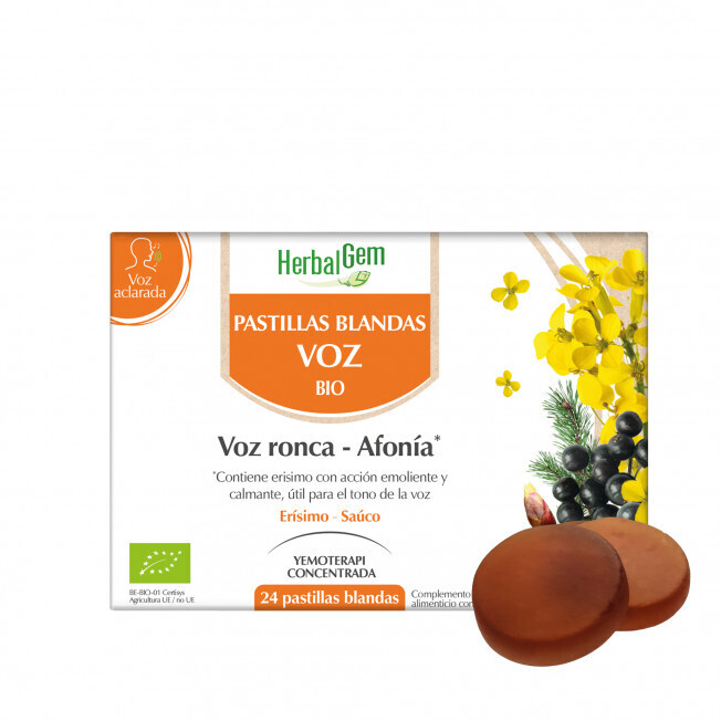 Herbalgem Pastillas blandas para la voz