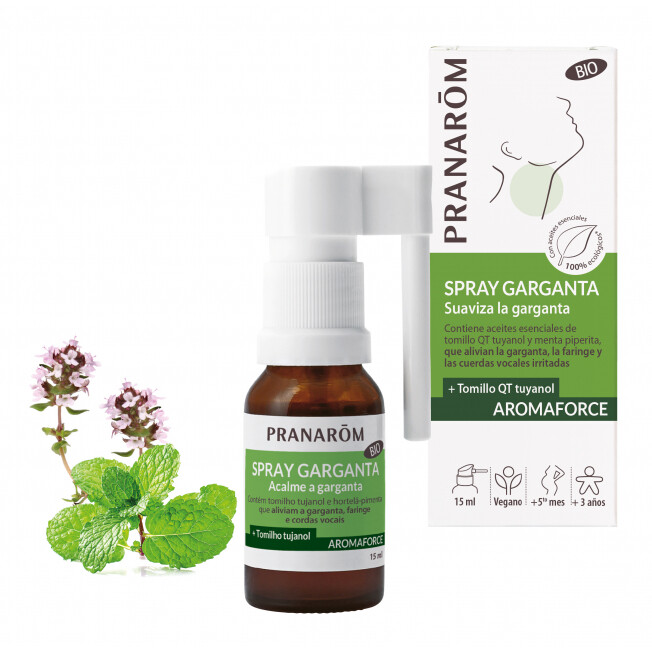 Pranarom Spray Garganta  (BIO) (15ml)