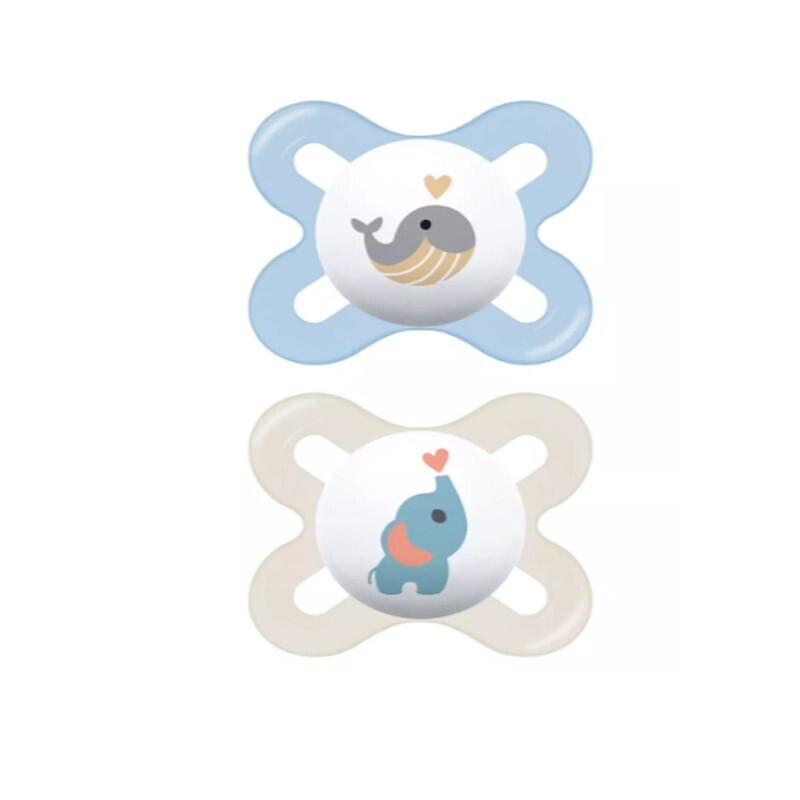 Mam Chupa Start Silicona (0-2M)  (2 unds)