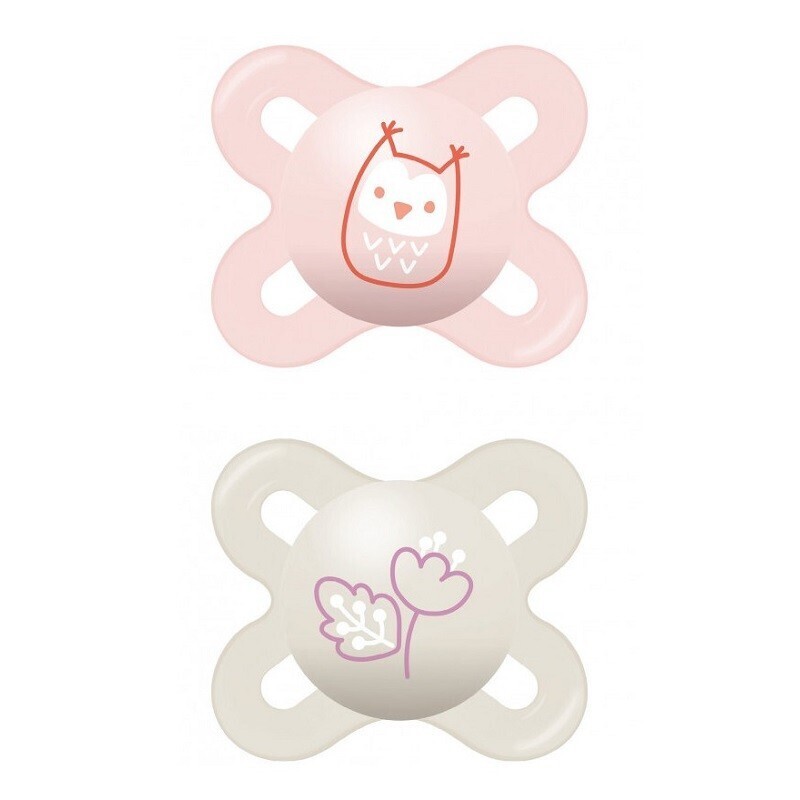 Mam Chupa Start Silicona  (0-2M) (2 unds)