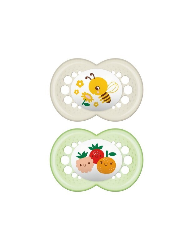 Mam Chupa Original Silicona (+6 m)  (2 unds)