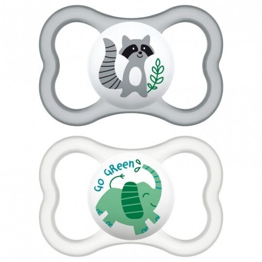 Mam Chupa Air Silicona (+6 m)  (2 unds)