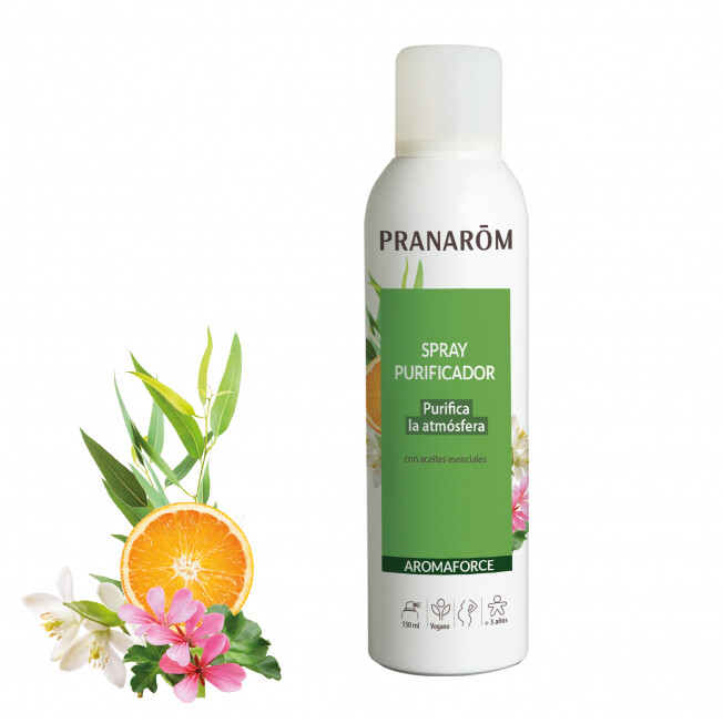 Pranarom Spray Purificador Naranja Dulce con Ravintsara  (150ml) (Bio)
