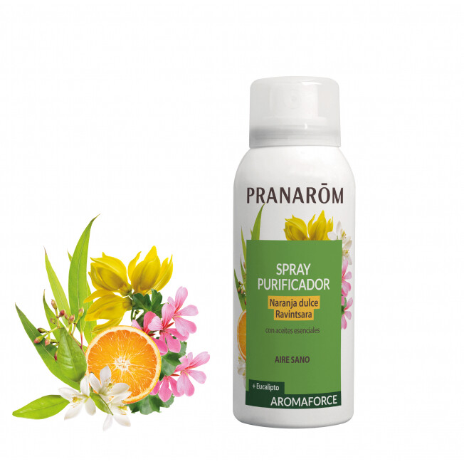 Pranarom Spray Purificador Naranja Dulce con Ravintsara (75ml)(Bio)