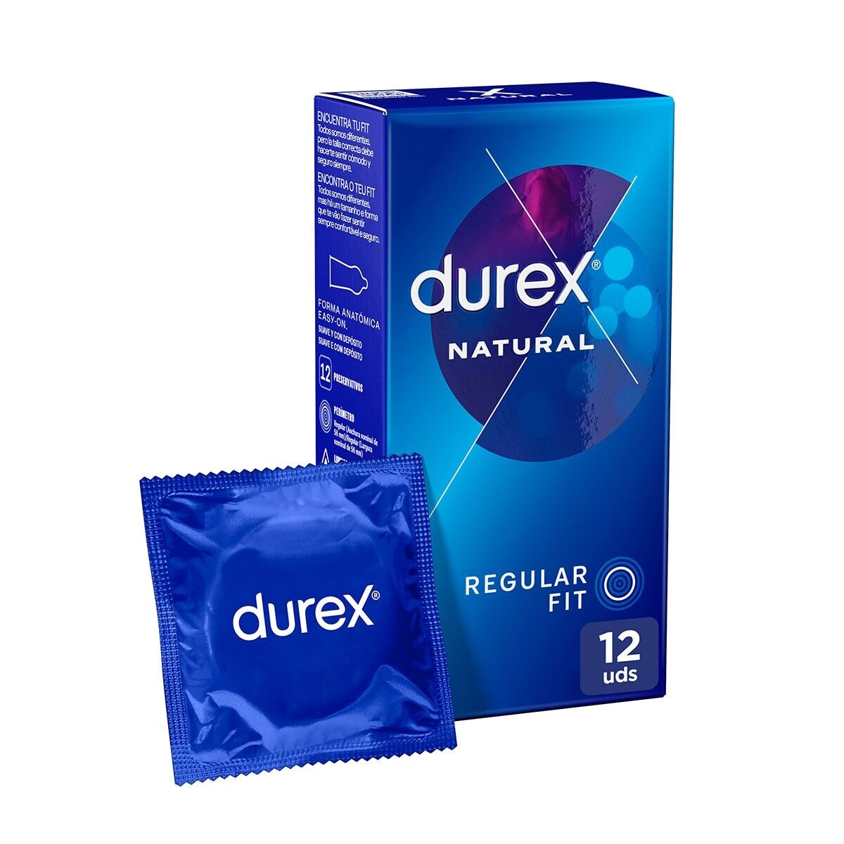 Durex Preservativos Natural (12 unidades)