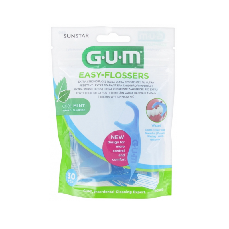 GUM Easy Flossers Porta Hilo (30unidades)