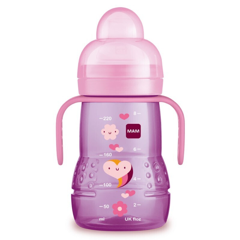 Mam Biberón Vaso de Aprendizaje Trainer (220ml) (4m+) Rosa