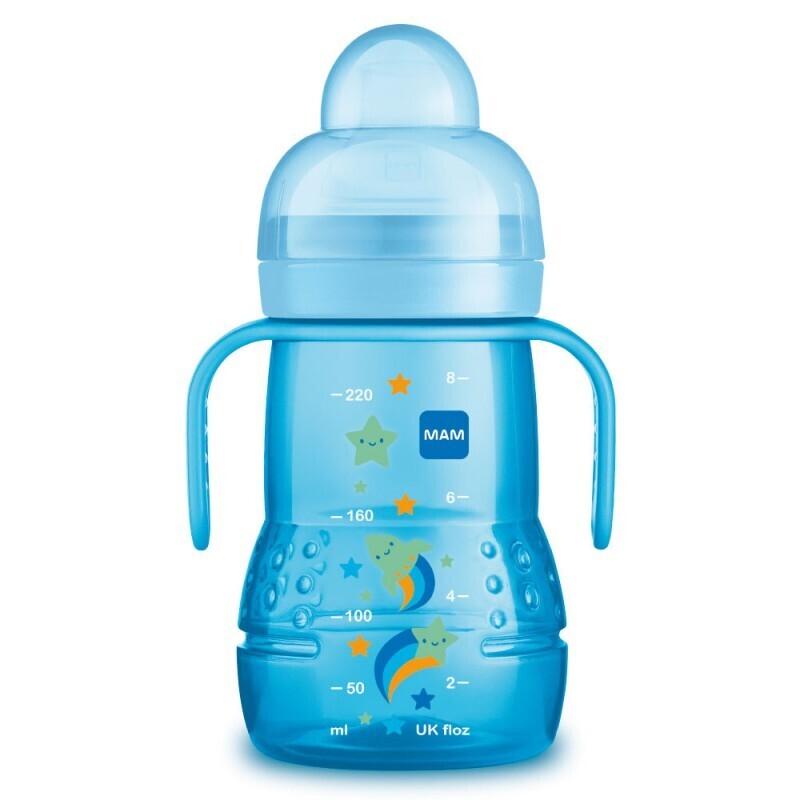 Mam Biberón Vaso de Aprendizaje Trainer (220ml) (4m+) Azul