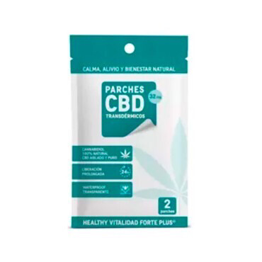 Parches CBD Healthy Vitalidad Forte Plus (2uds)