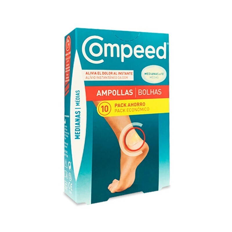 Compeed Ampollas Medianas Pack Ahorro (10 Apósitos)