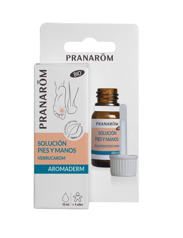Pranarom Aromaderm Verrucom solución pies y manos (10ml)