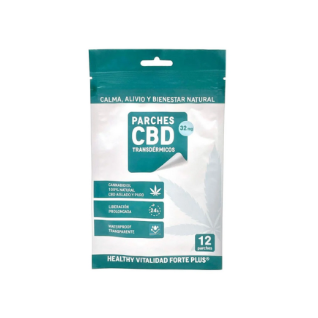Parches CBD Healthy Vitalidad Forte Plus (12uds)
