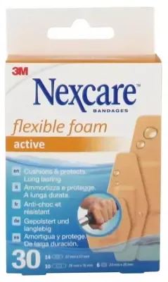 3M Nexcare Flexible Foam (30 Apósitos)