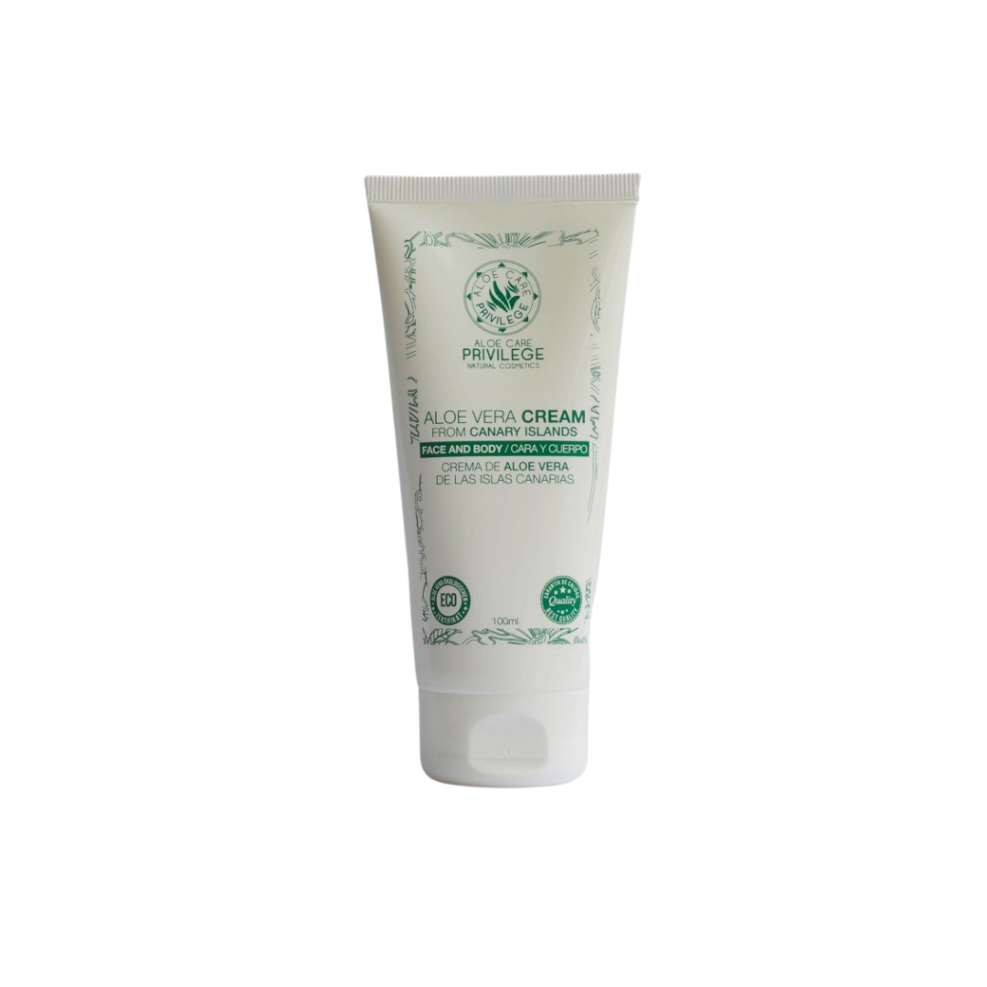 Crema de Cara y cuerpo de Aloe Vera (100ml)