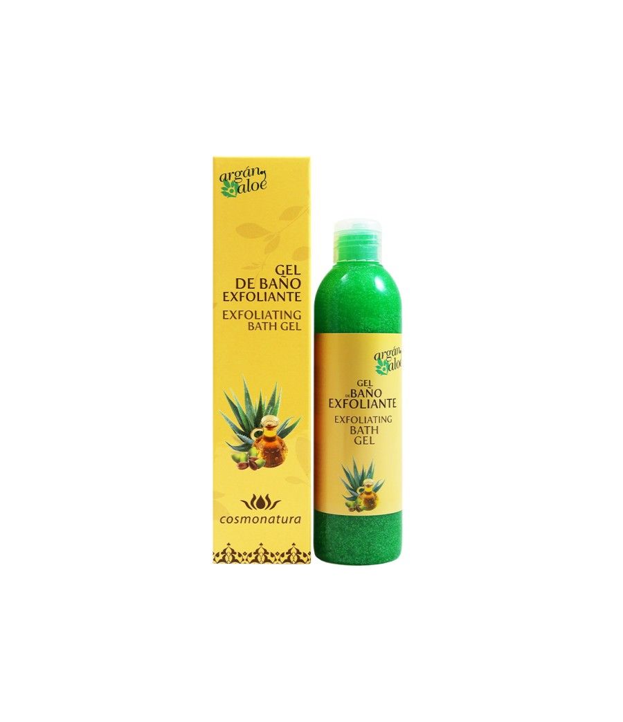 Gel De Baño Exfoliante de Aloe Vera + Argán (250ml)