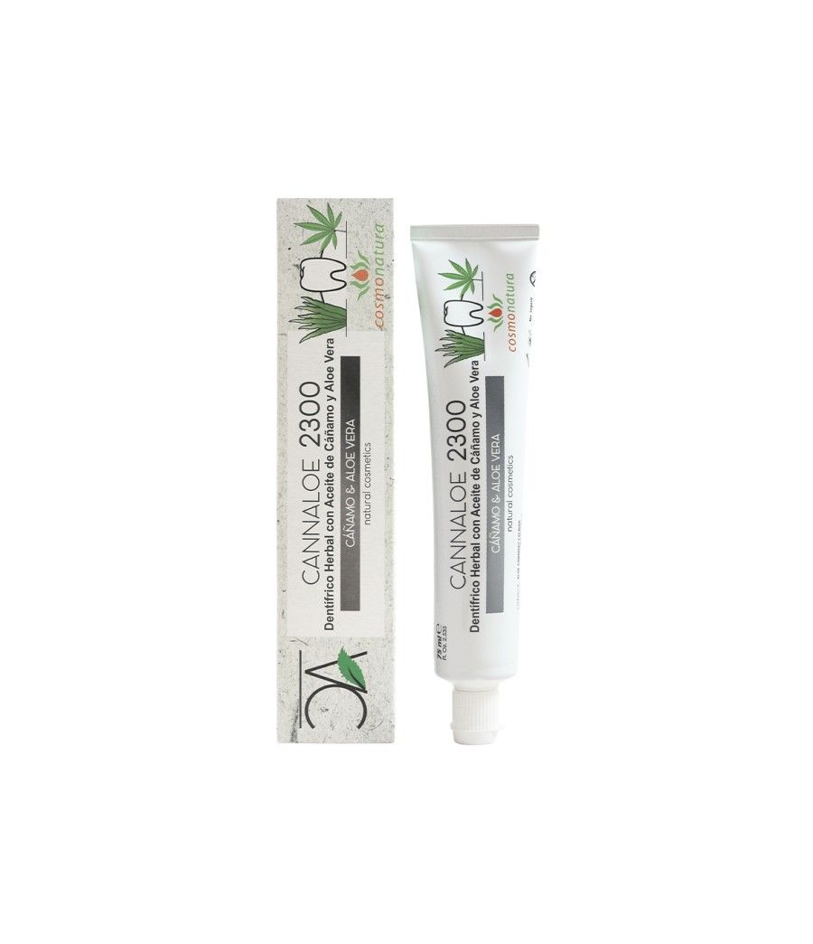 Pasta De Dientes Con Aloe Vera Y Cáñamo (75ml)