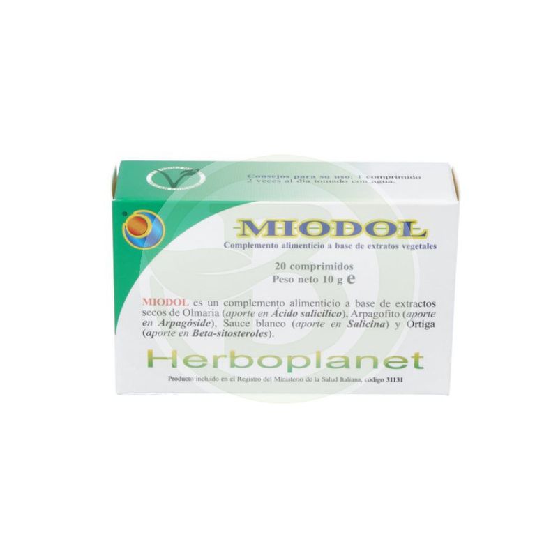 Herboplanet Miodol Complemento Alimenticio (20 Comprimidos)