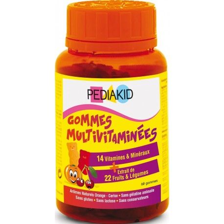 Gominolas Multivitaminadas (60 gominolas)
