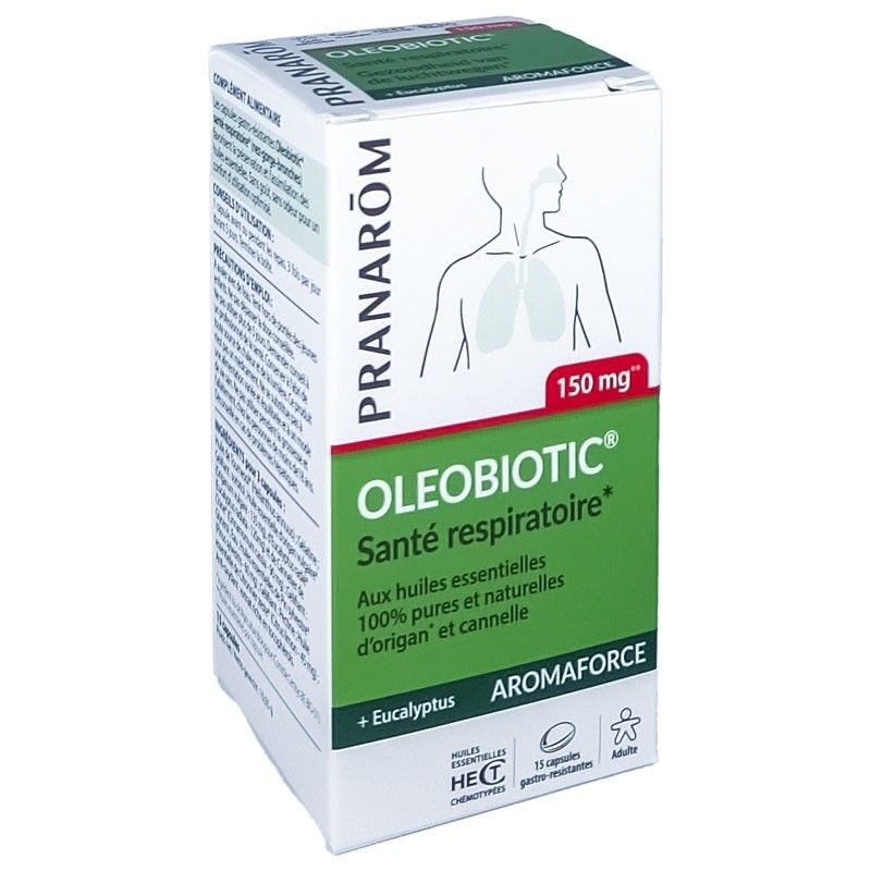 Pranarom Aromaforce Oleobiotic (15 Cápsulas)