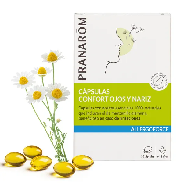 Pranarom Allergoforce Confort ojos y nariz (30 capsulas) (+12)