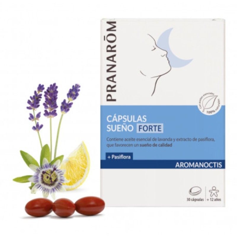 Pranarom Aromanoctis Sueño y Relajación (30 Cápsulas)