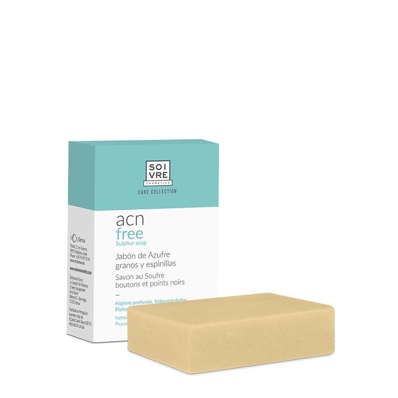 Soivre ACN Free Jabón de Azufre (125gr)
