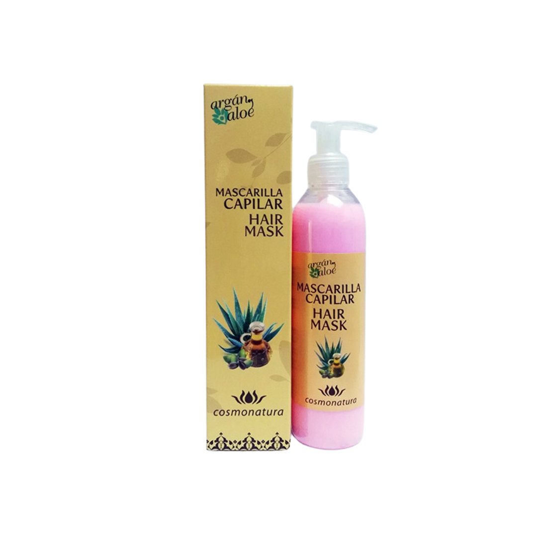 Mascarilla Capilar aceite de Argán y Aloe Vera (250 ml)