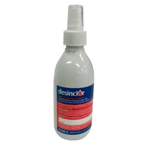 Solución Desinfectante - Clorhexidina Acuosa 2% Antiséptico