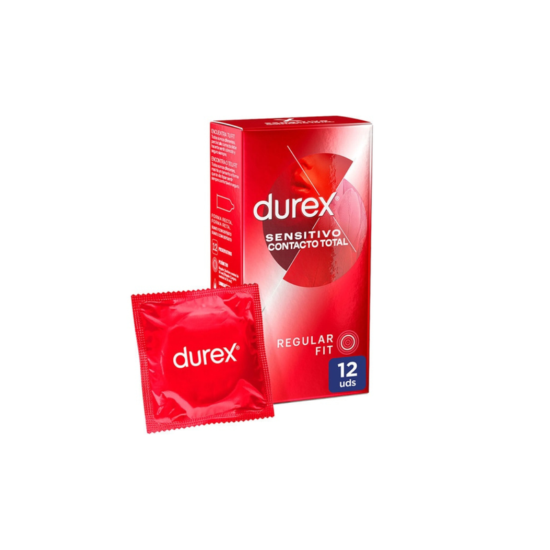 Durex Sensitivo Contacto Total (12 unidades)