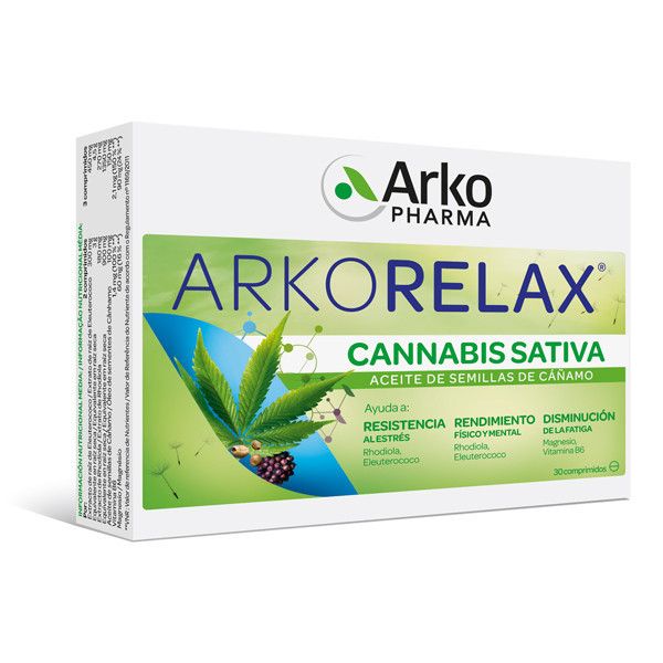 Arkorelax Cannabis Sativa (30 Comprimidos)