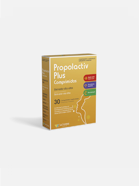 Propolactiv Plus  (30 Comprimidos) Masticables.  Herbora