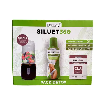 Drasanvi Pack Detox Siluet 360º + Batidora