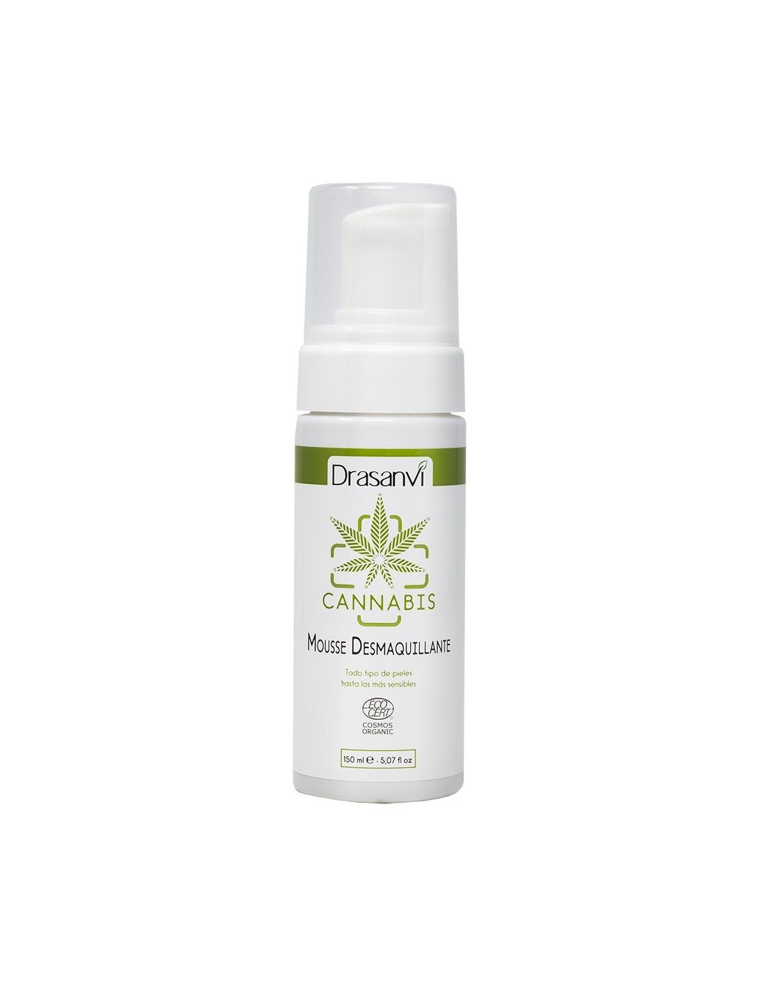 Drasanvi Mousse Desmaquillante CBD Cannabis Cosm Org (150Ml)